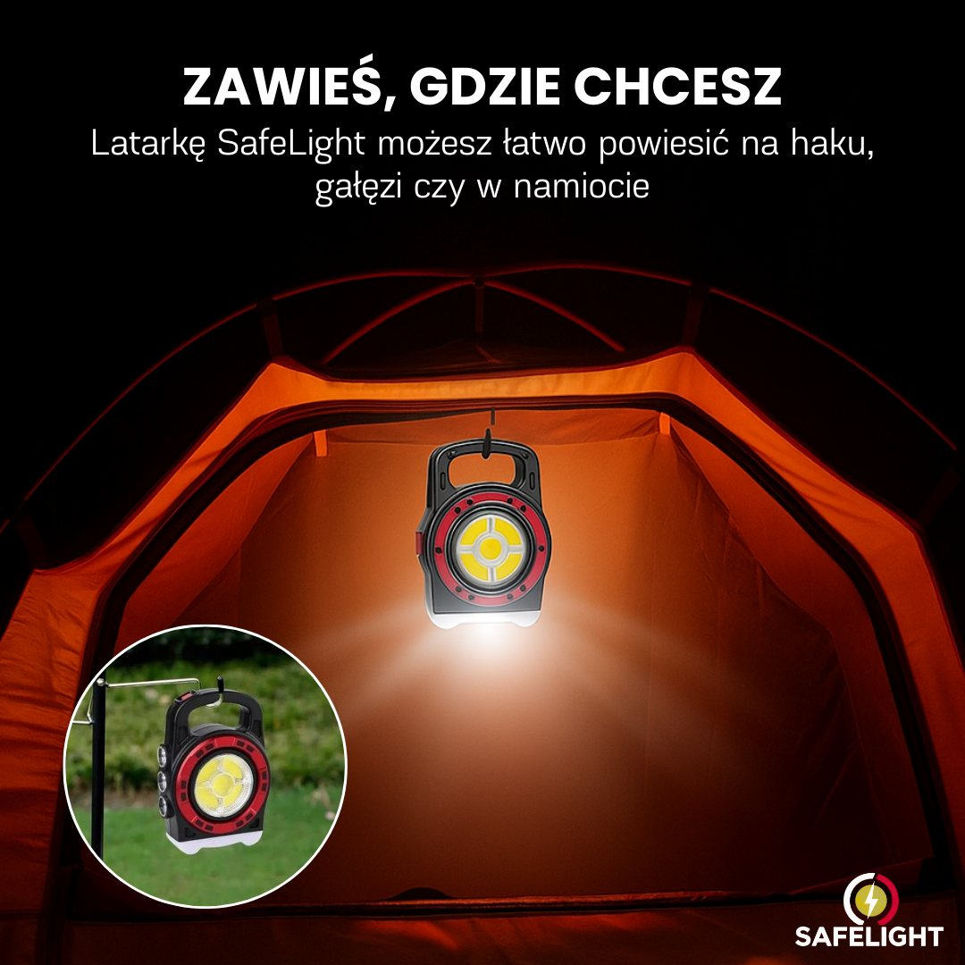 Latarka powerbank SafeLight™