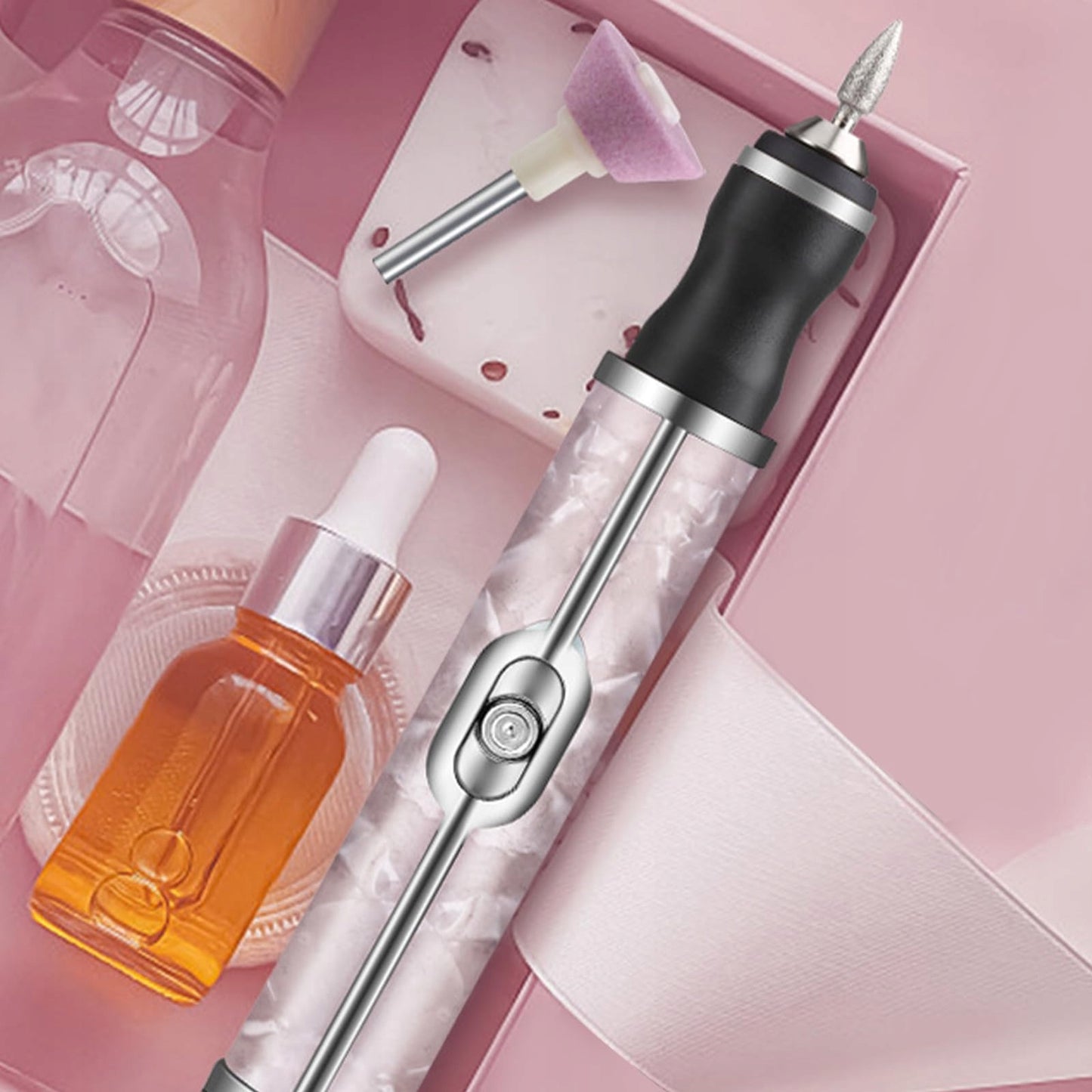 Bezprzewodowa Frezarka do Paznokci Manicure