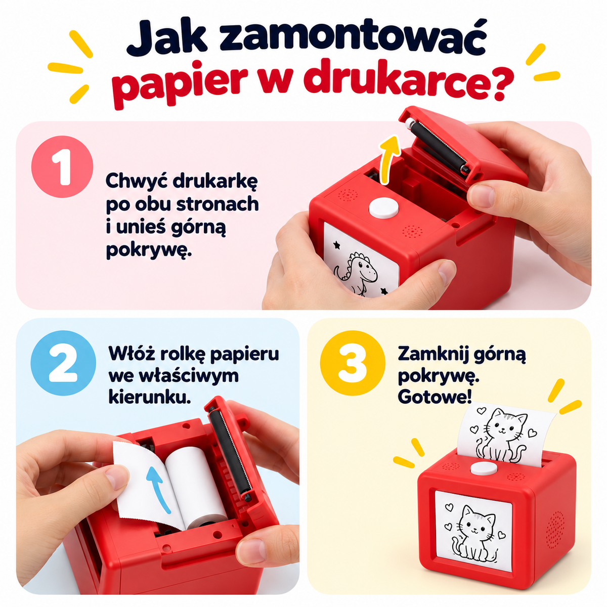 Magiczna drukarka AI dla dzieci MagicBox™