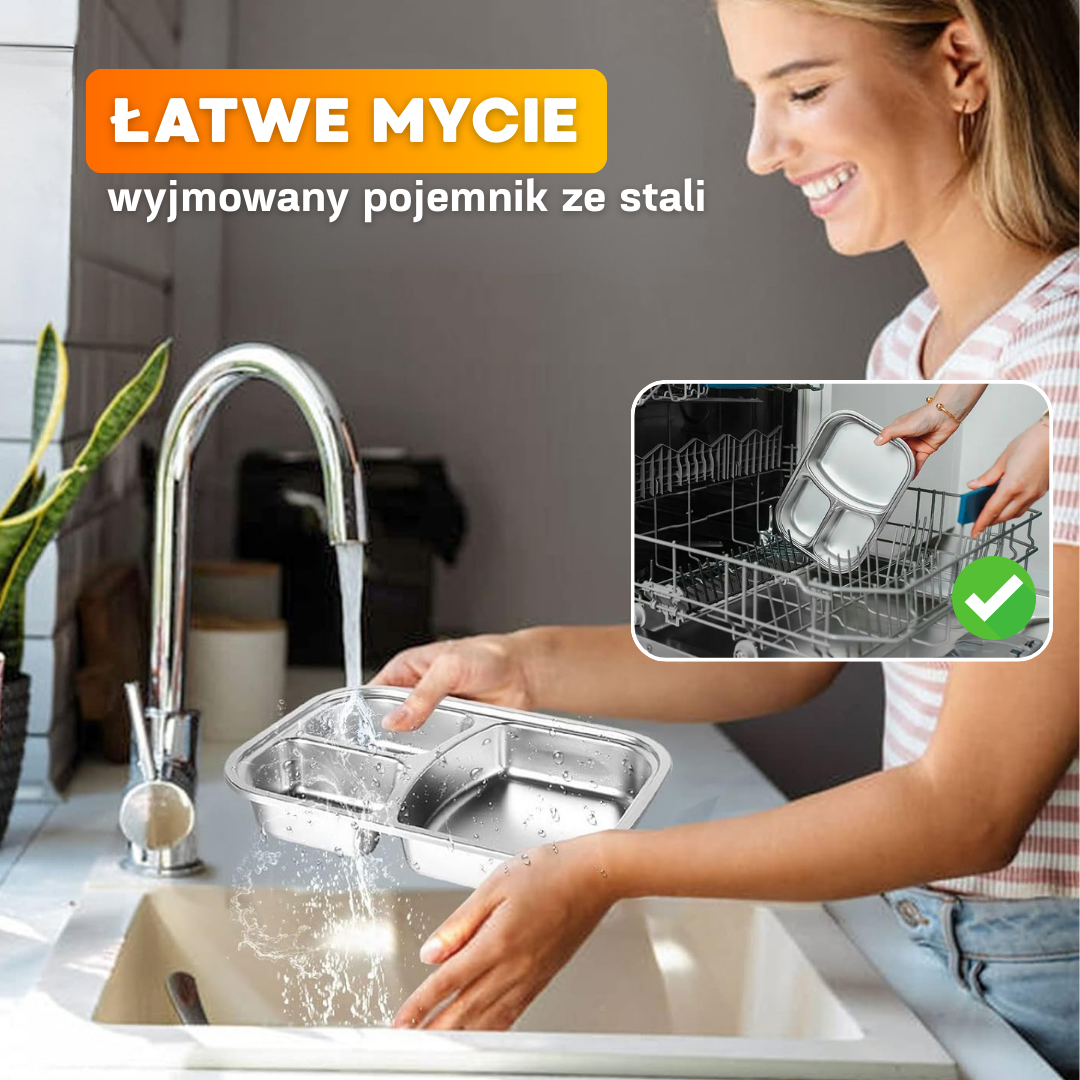 Elektryczny pogrzewany lunchbox Heatix 2w1