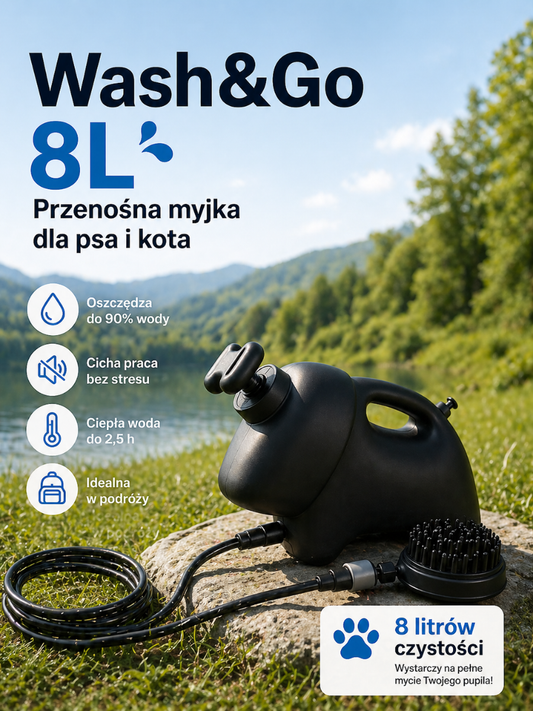Przenośna myjka Wash&Go™ 8L