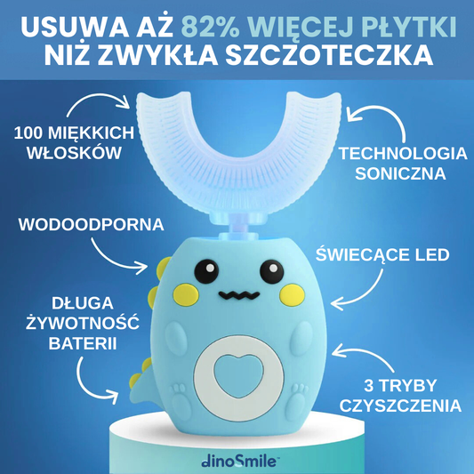 Szczoteczka soniczna dla dzieci DinoSmile™