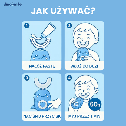 Szczoteczka soniczna dla dzieci DinoSmile™