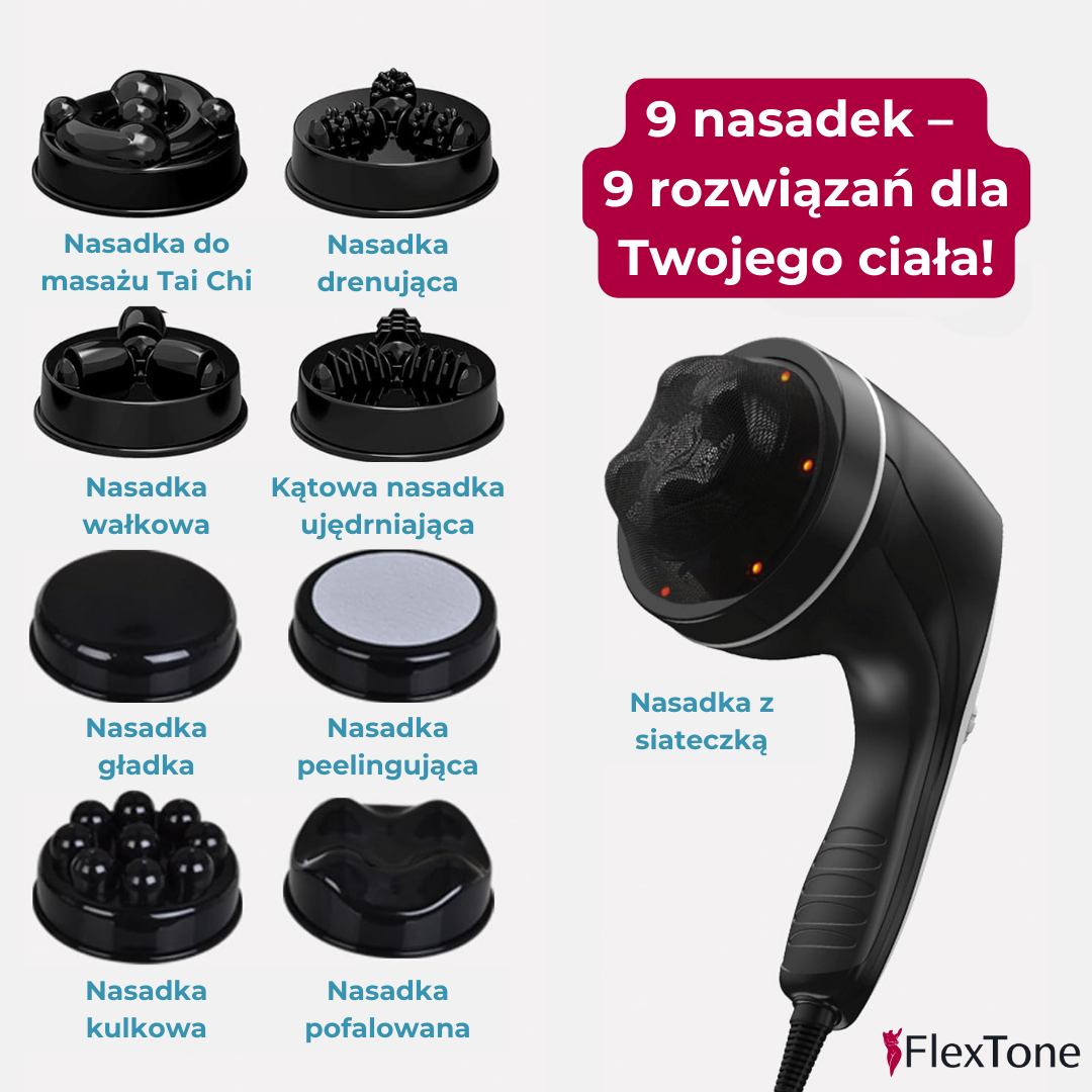 FlexTone - Masażer do ciała 9w1
