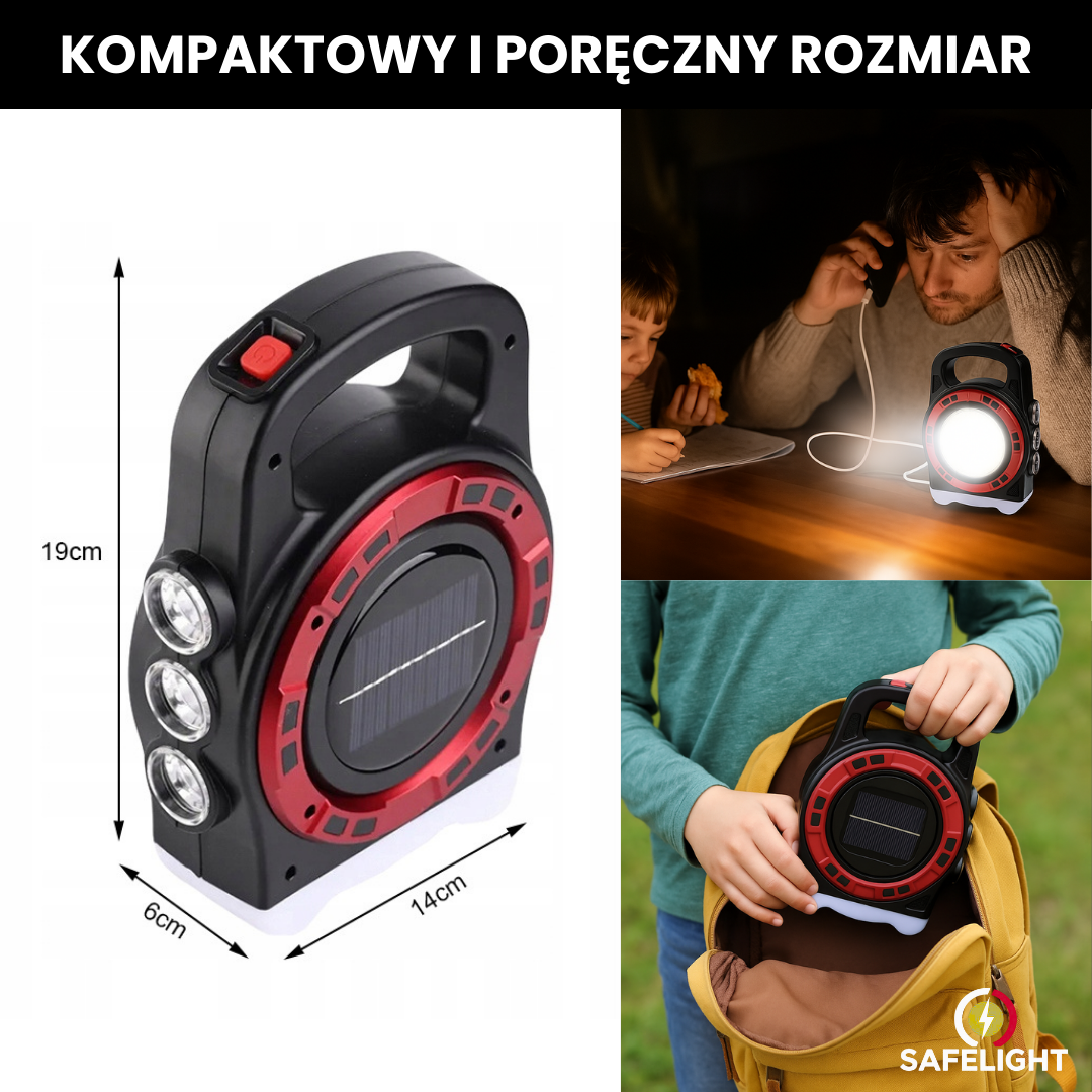 Latarka powerbank SafeLight™