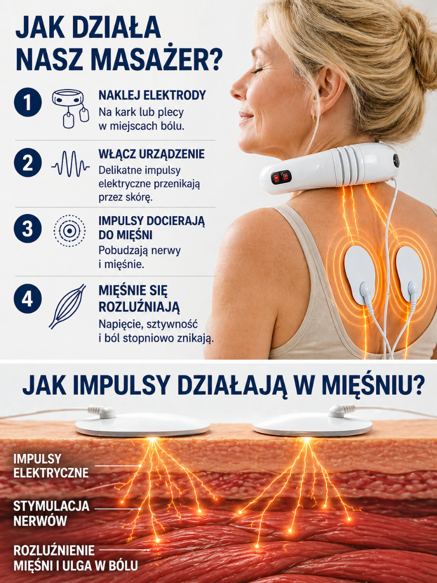 Velixa™ – masażer szyi i karku 6w1