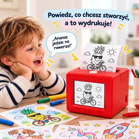 Magiczna drukarka AI dla dzieci MagicBox™