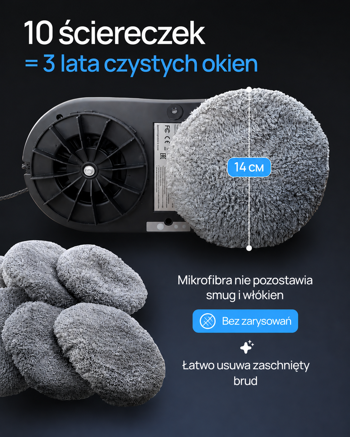 Robot do mycia okien CleanBot™