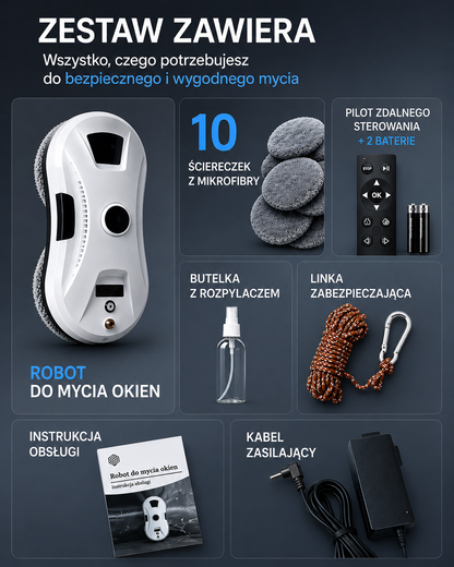 Robot do mycia okien CleanBot™