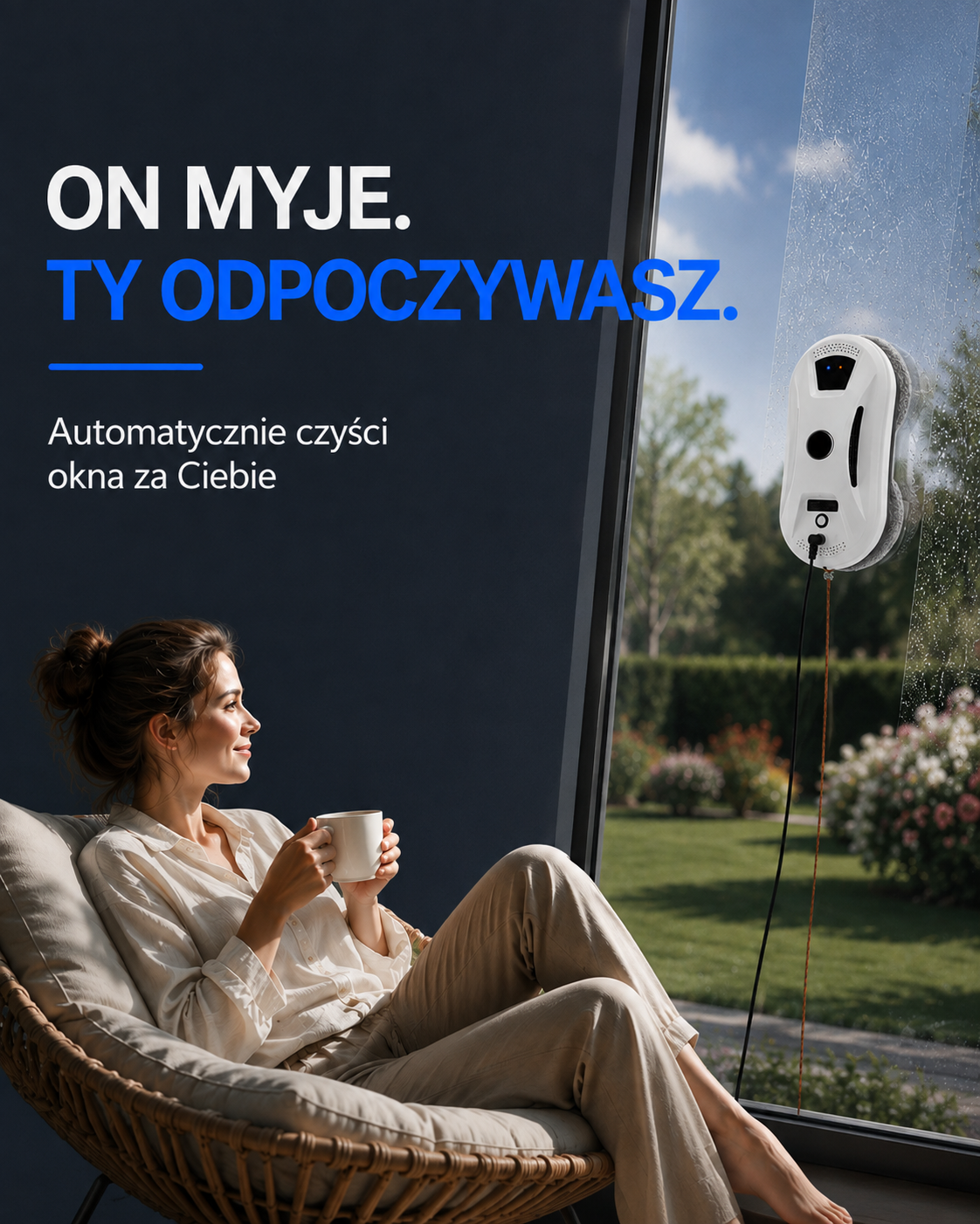 Robot do mycia okien CleanBot™