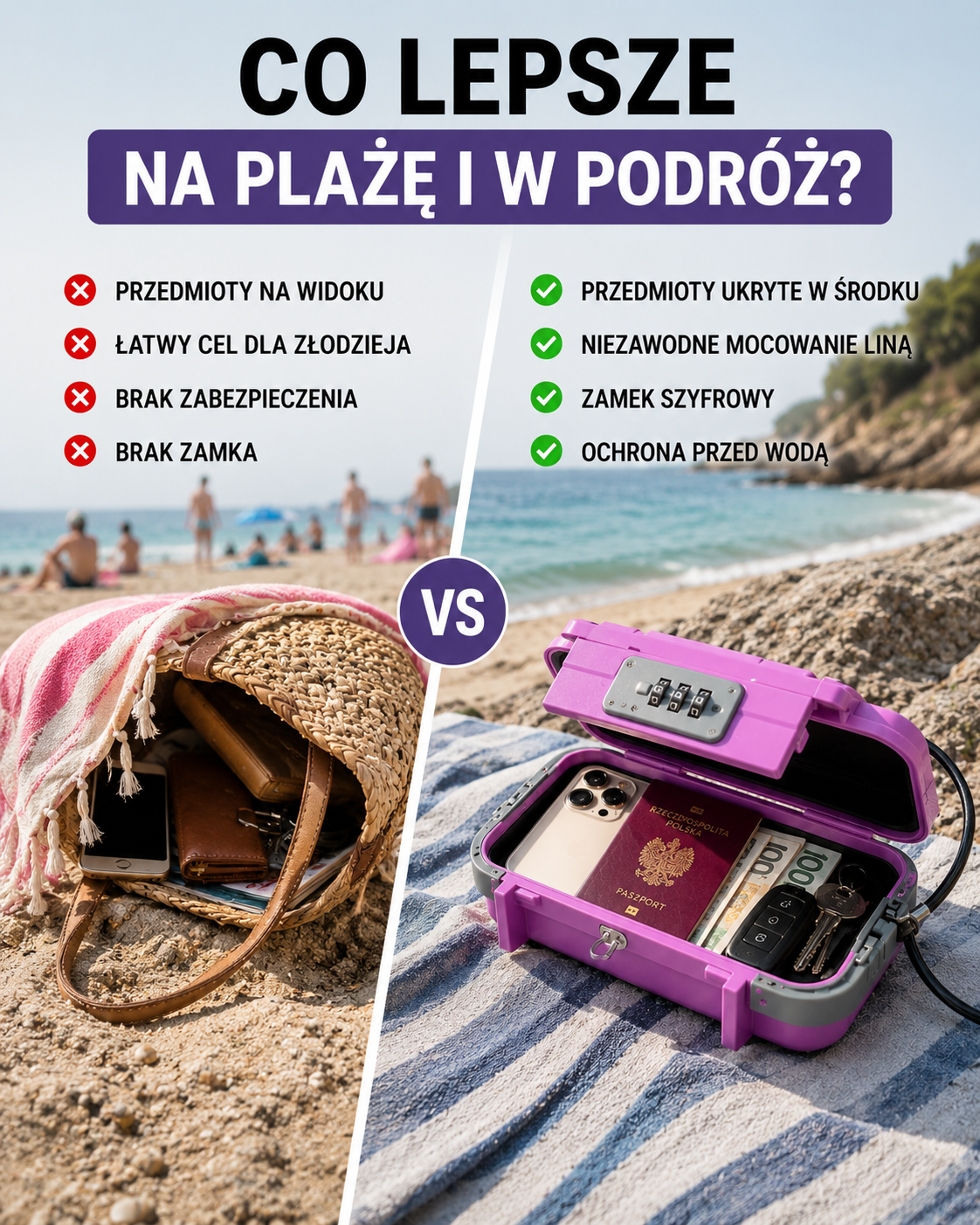 Sejf podróżny EasyLock™