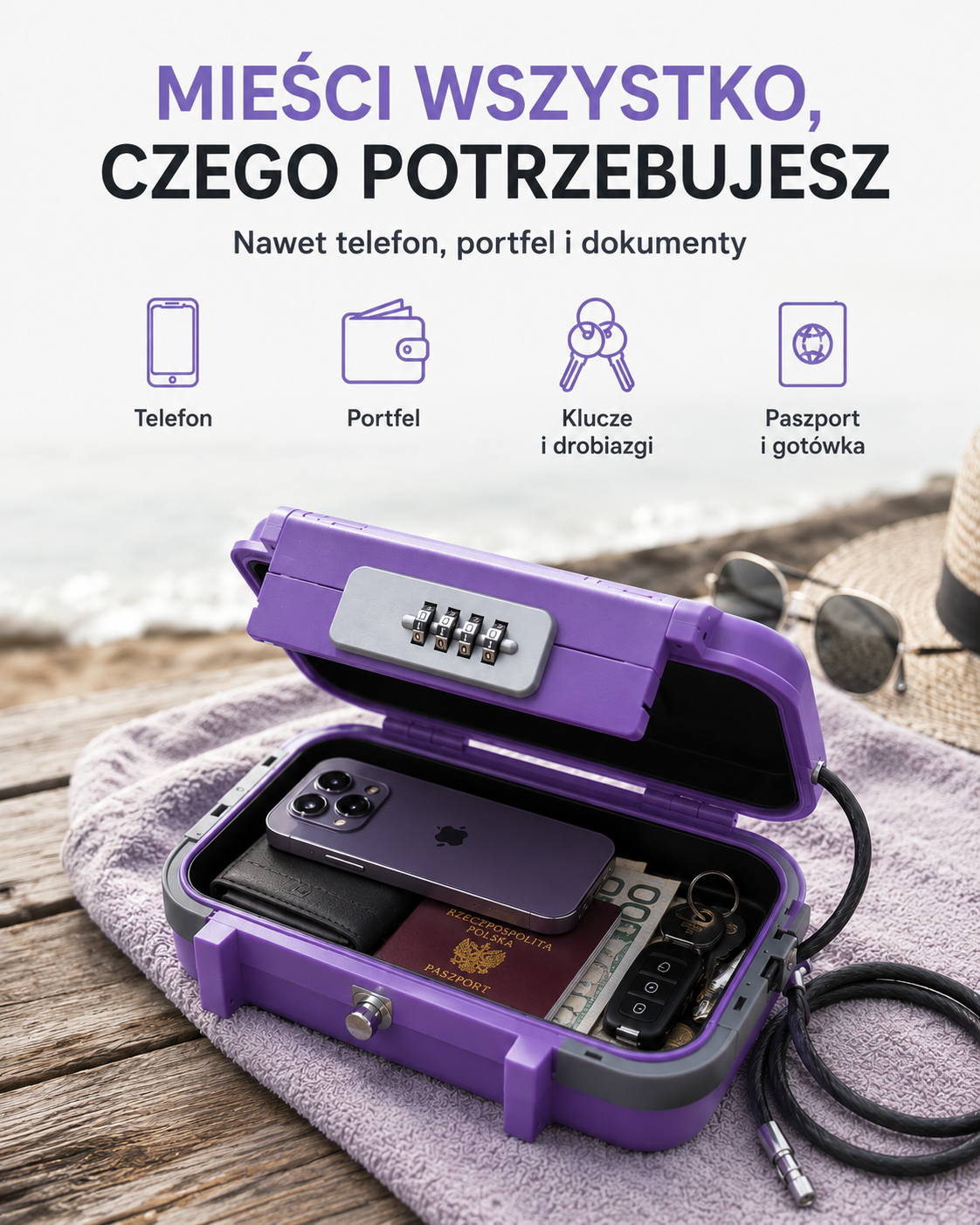 Sejf podróżny EasyLock™