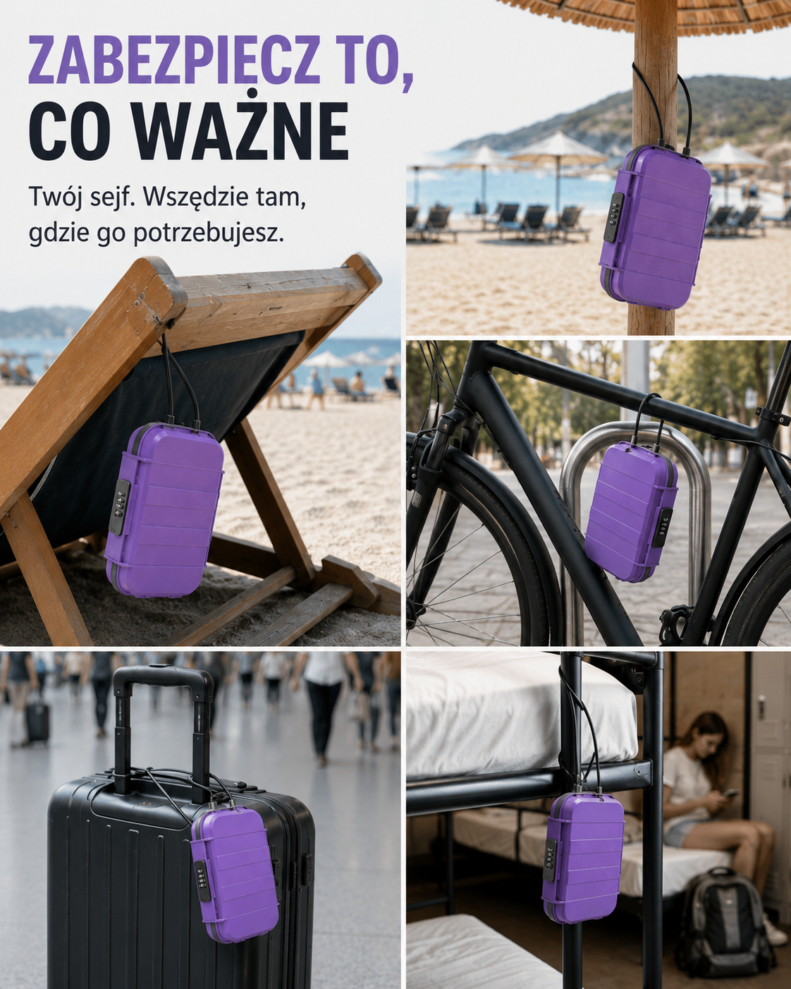 Sejf podróżny EasyLock™