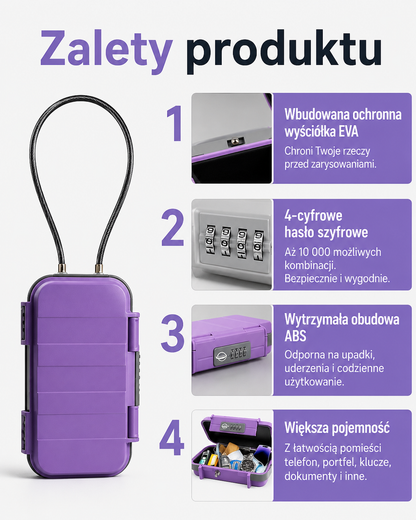 Sejf podróżny EasyLock™
