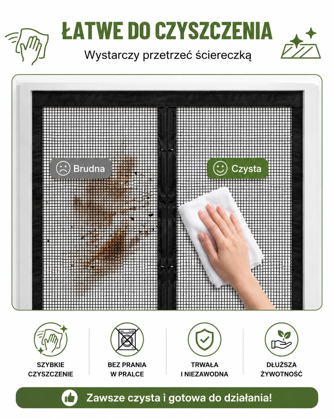 Moskitiera magnetyczna Novex™