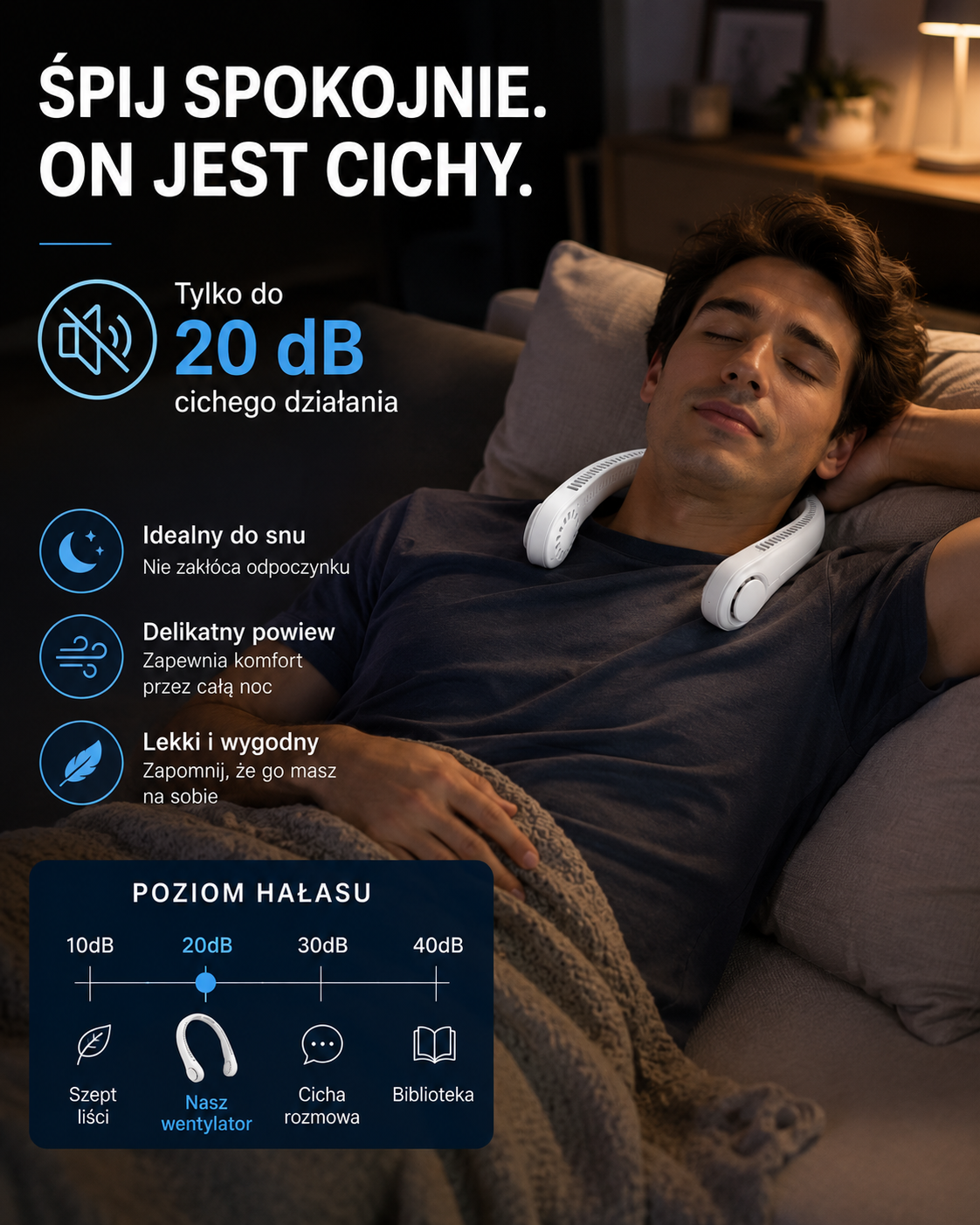 Wentylator na szyję AirFlow™
