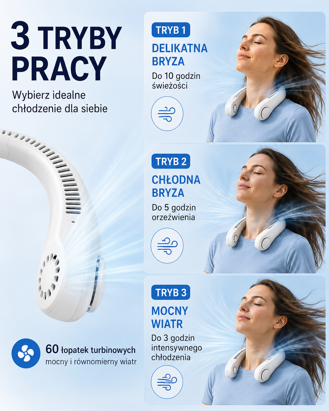 Wentylator na szyję AirFlow™