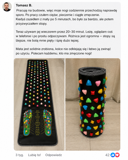 Mata do refleksologii stóp FootRelax™