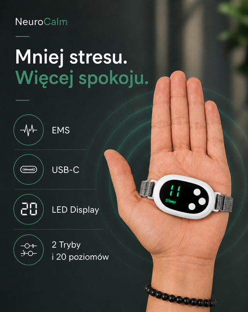 Dispositif intelligent de relaxation et de réduction du stress NeuroCalm™