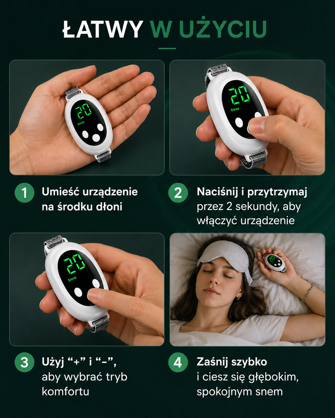 Inteligentne urządzenie do relaksu i redukcji stresu NeuroCalm™