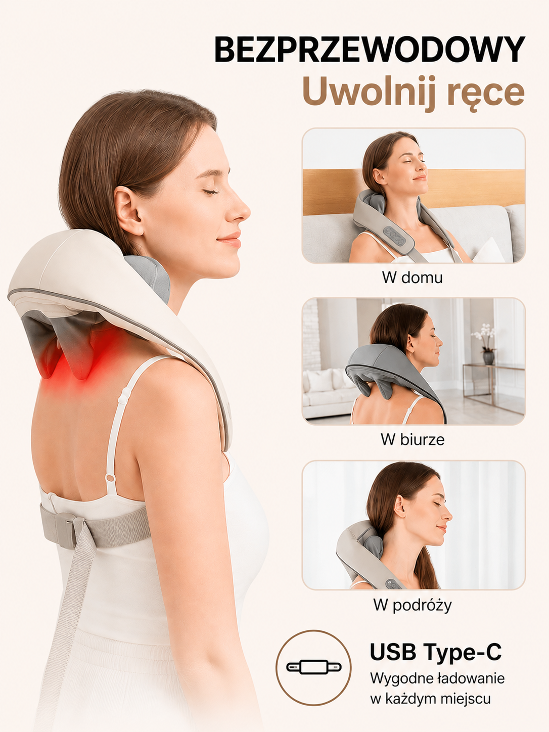 Massajador de Pescoço Inteligente NeckRelief™