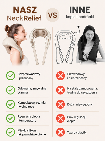 Massajador de Pescoço Inteligente NeckRelief™