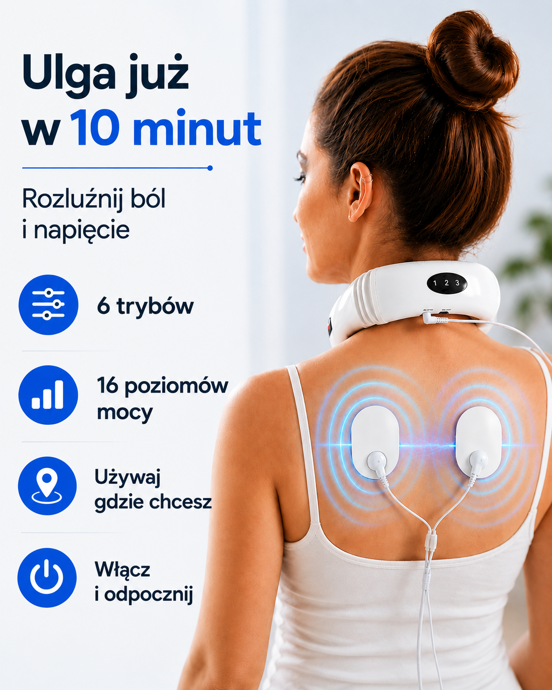 Velixa™ – masajeador de cuello y nuca 6 en 1