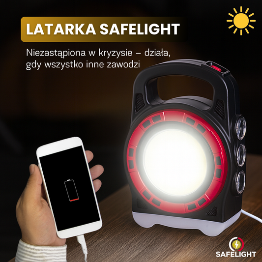 Latarka powerbank SafeLight™